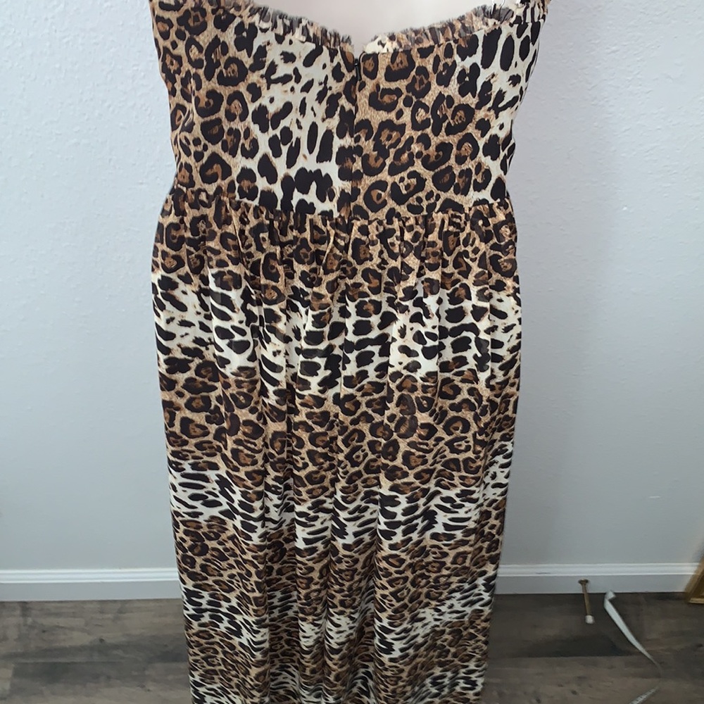 KATIE MAY CHEETAH PRINT MAXI DRESS - Picture 4 of 7